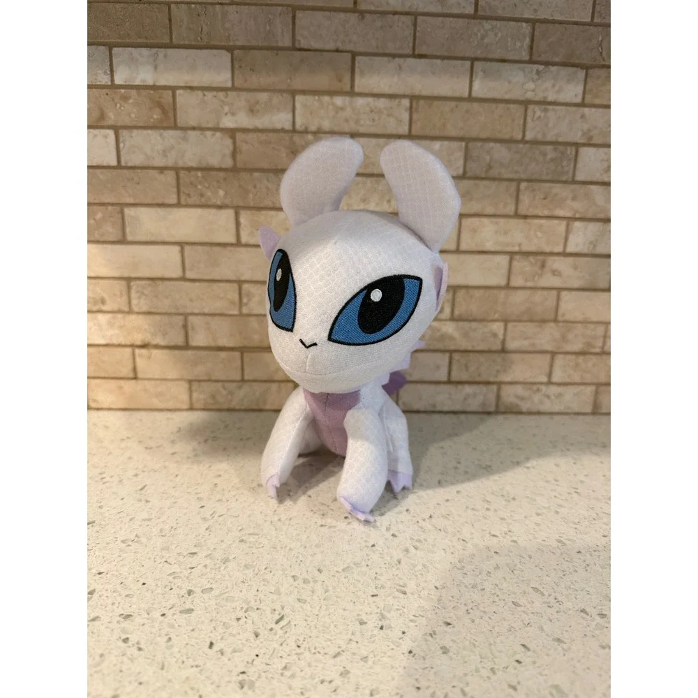 Build A Bear How To Train Your Dragon Light Fury Plush Stuffed Animal